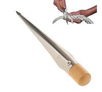 Pico de empalme de cuerda, acero inoxidable, herramienta marina eficiente, segura y eficiente, simplifica el trabajo de cuerda, crea conexiones fuertes, ayuda a desatar nudos, garantiza una separación