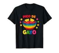 Pico De Gayo Orgullo Gay Funny Rainbow Raunchy Queer Novedad Camiseta