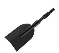 Pico eléctrico grande for excavar zanjas y levantar árboles jóvenes. Pala de corazón durazno. diamante. Especial gasolina Cabeza de Pala de Arcilla(Wide shovel)