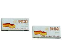 Picó - Pack incluye 2 Turron de Yema Tostada - Turron blando de Yema Tostada - Calidad Suprema - 200gr (Sin Gluten)