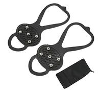 Pico para empuñaduras de Nieve para Hielo, 1 par de Clavos para Zapatos de Escalada con 5 Dientes para Exteriores, Resistentes al Deslizamiento, para Pesca Deportiva de Invierno