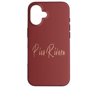 Pico Rivera California Diseño elegante vintage Carcasa para iPhone 16