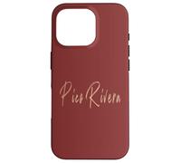 Pico Rivera California Diseño elegante vintage Carcasa para iPhone 16 Pro