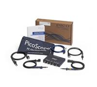 Pico Technology PicoScope 2406B Kit de Osciloscopio 4 canales USB Digital Portatil, 50 MHz con sondas y PS7 software