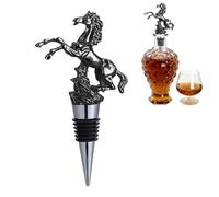 Pico Verter para Líquidos - Tapón Verter para Whisky Caballo y Vinos | Accesorios para Bar Hogar Regalo Papá Hombres Vodka Whisky Cocktail Champagne