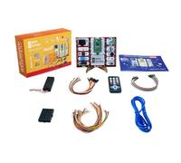PicoBricks Raspberry Pi Pico W - Kit de Inicio Con 12 Sensores Desmontables, Guía de Aprendizaje Extensa y Codificación de Bricolaje Para Niños