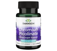 Picolinato de cromo, 200mcg - 100 cápsulas