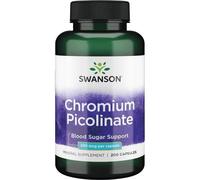 Picolinato de cromo, 200mcg - 200 cápsulas