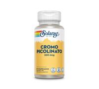 Picolinato de Cromo 200mcg 50 Comprimidos Solaray