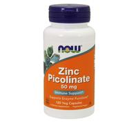 Now Foods Picolinato de zinc 50 mg - 120 cápsulas vegetales