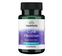 Picolinato de zinc forma preferida para el cuerpo, 22mg - 60 cápsulas