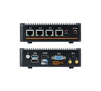 PICOPC pfSense, Sophos, Untangle, Ubuntu, ClearOS, Freebsd, Monowall, Debian etc Intel AES-NI Atom® E3845 4 LAN with WiFi HD Fanless Firewall Appliance Router 4GB RAM, 32GB mSATA SSD
