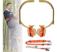 Picos ajustables de acero inoxidable para trepar árboles, pedales antideslizantes para caza segura, cosecha de frutas y observación de vida silvestre, equipo duradero para exteriores