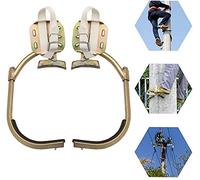 Picos ajustables para trepar árboles con cinturón de seguridad, herramienta fácil de usar para trabajadores eléctricos y cazadores, modelo Set-450 (color: modelo, tamaño: modelo 300)