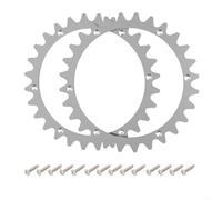 Picos de acero para robot cortacésped 305 310 315 a partir de 2016, 215 x 2,5 mm, clavos antideslizantes de metal para pendientes y terrenos irregulares, color plateado, 1 juego de 14 tornillos