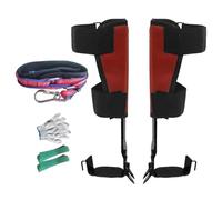 Picos de árbol para escalar | Equipo de escalada de poste ajustable | Herramientas profesionales de trabajo para árboles | Equipo de escalada profesional de fuerte carga con pedal antideslizante