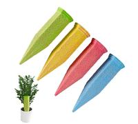 Picos de Autoriego para Plantas - 4 Piezas Dispositivo de Riego Cerámico para Flores,De Irrigación Automático | para Jardineros Balcón Patio Invernadero Terraza Jardín Patio Trasero Verduras