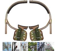 Picos de escalada de árboles con cinturón, equipo de acero inoxidable inoxidable para aventuras al aire libre