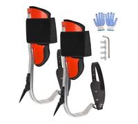 Picos de escalada, equipo portátil de pinchos de escalada, herramienta segura y resistente, equipo de palma para profesionales del deporte, supervivencia, selva, entusiastas de árboles y aventureros