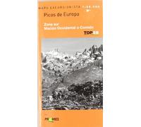 Mapa Top 25 Picos De Europa Iii