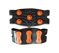 Picos De Hielo | 2 Piezas Con Neumáticos Ajustable Clavos Antideslizante | Nieve y Hielo Botones De Zapato,Para Invierno Senderismo Correr Senderismo Escalada Montañismo Hombres Mujeres Niños