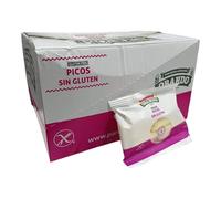 Picos de Pan Sin Gluten Artesanales Obando - Pack 25 x 20 g - Panadería Tradicional - Crujientes - Formato Individual - Envío 24 h