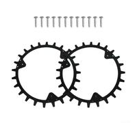 Picos de tracción para cortacésped robot para 320 330X 420 430X 440 450X - Kit de actualización de rueda de acero inoxidable para pendientes pronunciadas y suelo desigual - 2 piezas con tornillos (B)