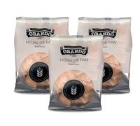Picos Gourmet Rústicos - Envío 24 h - Hojas de Pan - Láminas - Tostas - Bread Leaves - Regañás - Los mejores picos - 3 x Bolsa 150 g (Hojas)