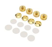 Picos para Altavoces, 4 Juegos de Aleación de Zinc, Fuerte Capacidad de Carga, Pies con Púas para Altavoces, Duraderos, Previenen el Deslizamiento, Reducen la Generación de