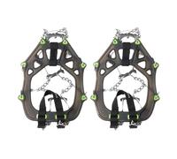 Picos para Zapatos para Nieve Y Hielo,Resistente Al Calor Y Protección Antifrío | Crampones Antihielo Tracción Eficaz,para Senderismo Caminata Escalada Montañismo Hombre Mujer Adulto Niño