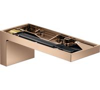 Picota de baño hansgrohe AXOR MyEdition, sin placa, 47412300, Color: Oro rojo pulido
