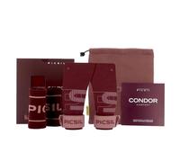 PICSIL Calleras Condor, Uso con Magnesio, Protección y Agarre para Cross Training, Calistenia y Gimnasio, Para Todos los Atletas (Burgundy, G)