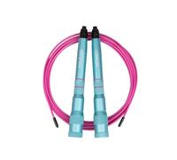 PICSIL - Comba Bee Autoajustable | Doble Rodamiento | Crosstraining y Boxeo | Ultraligera 200g | Cuerda de Aluminio de Alta Velocidad para Hombres y Mujeres | Azul Rosa