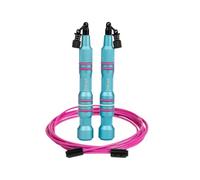 PICSIL Comba Insigne: Cuerda para Saltar Versátil 3 en 1 (Velocidad, Lastrada o Crossover), Incluye Mangos y Cable de Velocidad, Pack de Lastres y Cables Adicionales NO incluidos - Sky