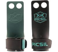 PICSIL Falcon Calleras para Cross Training, Grips de 2&3 Agujeros, Almohadilla Extra para Mayor Protección y Confort, para Gimnasio, Box, Halterofilia, Previenen Ampollas y Desgarros, Unisex, 2H, M