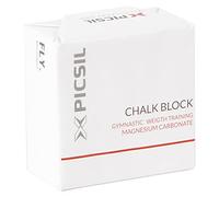 PICSIL - Magnesio Escalada y Cross Training| Tiza Antideslizante para Pole Dance y Calistenia | Bloque de Carbonato de Magnesio Resistente al Sudor | Formato 56g