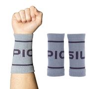 PICSIL - Muñequeras Deportivas de Algodón | Absorbentes y Transpirables | Ideales para Gym, Running y Tenis | Uso con Calleras | Diseño Unisex | Color Lavender