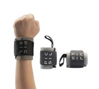 PICSIL - Muñequeras Para Cross Training | Soporte de Muñeca con Agarre Pulgar | Ideal Para Powerlifting y Gimnasio | Fabricadas con Algodón | Diseño Unisex | Color Verde