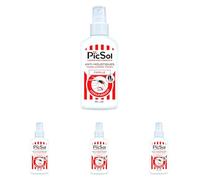 PicSol - Spray antimosquitos taons avispas tícos familiares. (Paquete de 4)