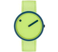 Picto Reloj analógico unisex de cuarzo 32020961, verde claro, talla única, Correa