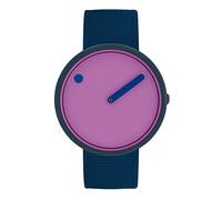 Picto Reloj analógico unisex de cuarzo 32018719., azul y rosa, talla única, Correas
