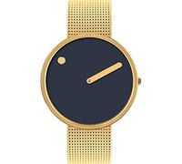 Picto Reloj unisex analógico de cuarzo, talla única, color dorado 32015873
