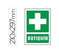 Pictograma syssa señal de botiquin en pvc 210x297 mm