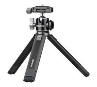 PICTRON MT-24 - Minitrípode portátil y compacto de escritorio, aleación de aluminio con rótula de 360°, placa de liberación rápida de 1/4 pulgadas para videocámara DSLR, carga hasta 5 kg