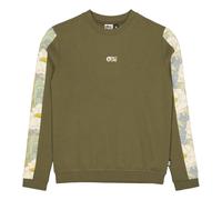 PICTURE Blayr Printed Crew W - Mujer - Verde / Beige - talla XS- modelo 2026