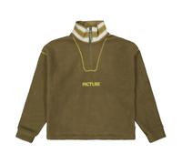 PICTURE Cylla Crop 1/4 Fleece W - Mujer - Verde - talla XS- modelo 2026