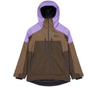 Picture Organic Clothing - Chaquetas de esquí mujer - Exa Jkt Paisley Cocoa Chicory para Mujer - Talla S - Marrón Marrón S