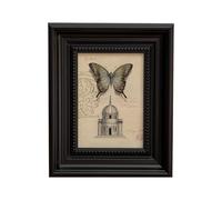 Picture Frame Decor, 7 Inch Vintage, Tabletop and Wall Frame with Elegant Design, with Compact Design, Sturdy Photo Display System, Easy Style Solution for Christmas Family Room Home