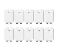 Picture Frame Hangers, Wall Mount Hooks, 2.6x2.01 Inches Easy Install Hardware Set, 10 Pieces Adhesive Design with Strong Hold Grip, Photo Hanging Holder for Bedroom, Living Room