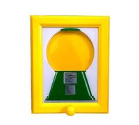 Picture Frame Sweet Dispenser for Kids, Stand on Table Gumball Machine in Frame, Cute Hanging Candy Dispenser Home Decor for Candies Nuts Dog Cat Treats Holiday Presents, 30x21x3cm